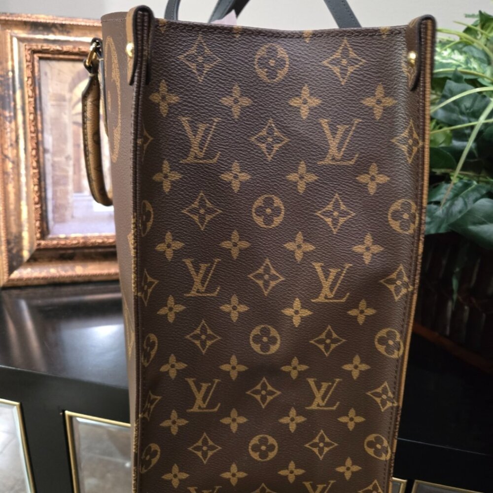 Pristine Authentic Lv On The Go Reverse Mono Gian… - image 2